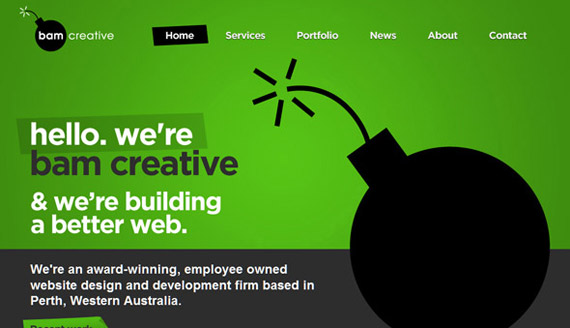 +25 Awesome Green Websites and Templates 1