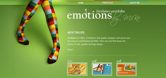 +25 Awesome Green Websites and Templates 5