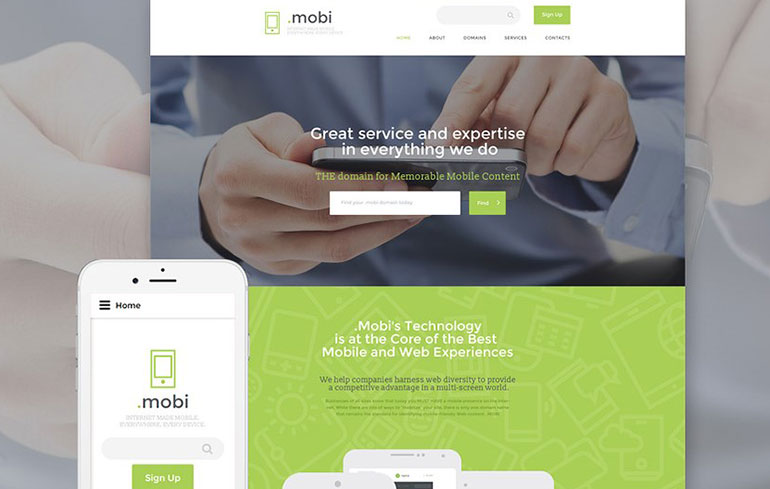 +25 Awesome Green Websites and Templates 15
