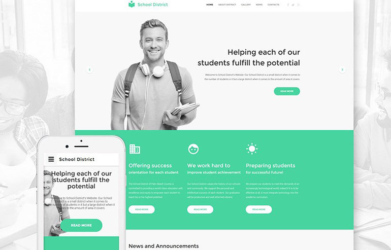 +25 Awesome Green Websites and Templates 18