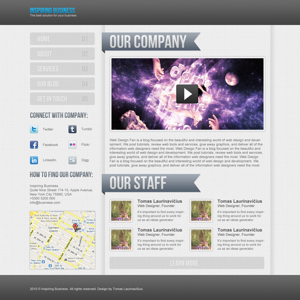 Web Design Layout Tutorials