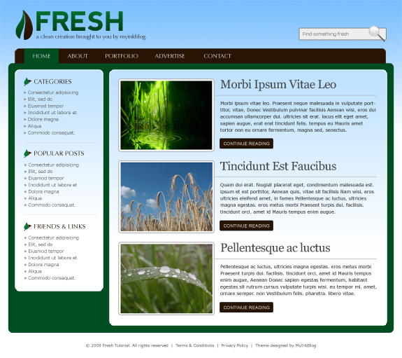 Web Design Layout Tutorials