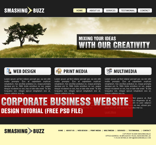 Web Design Layout Tutorials