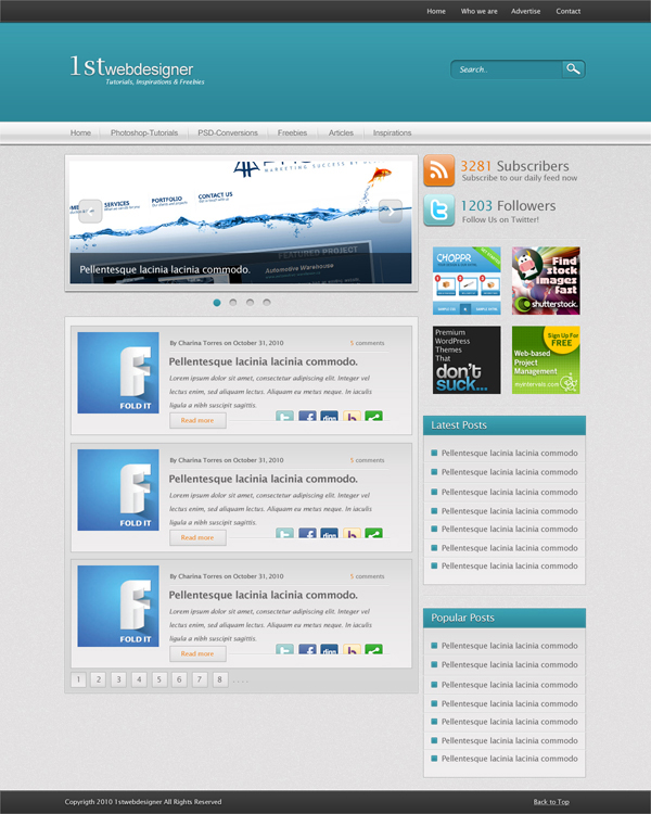 Web Design Layout Tutorials