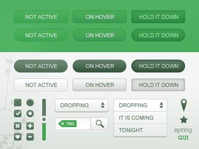 Free Web UI Element Kits and Stencils