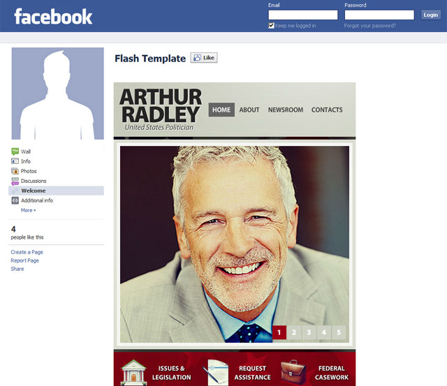 Facebook  Templates
