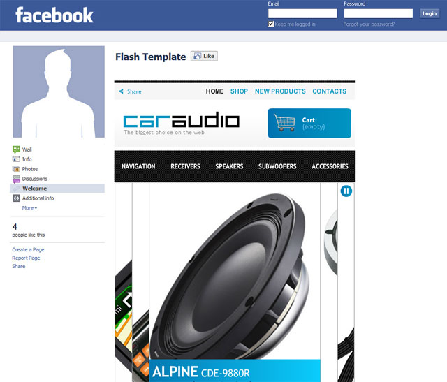 Facebook  Templates