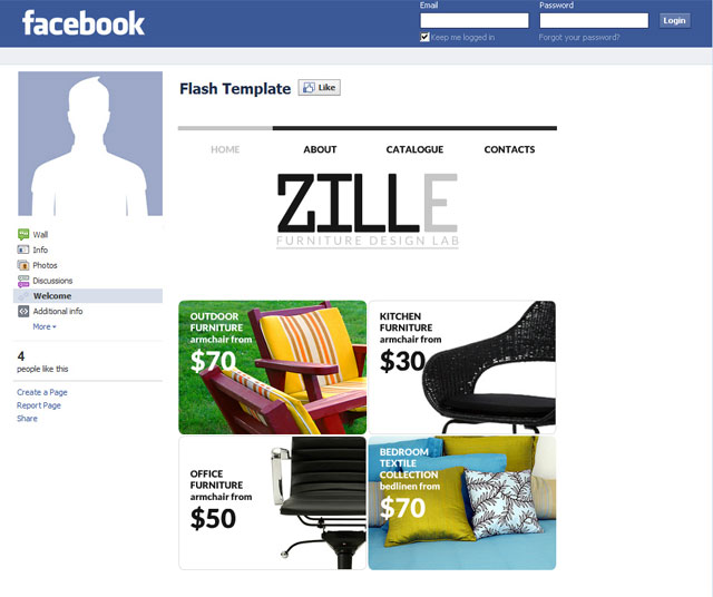 Facebook  Templates