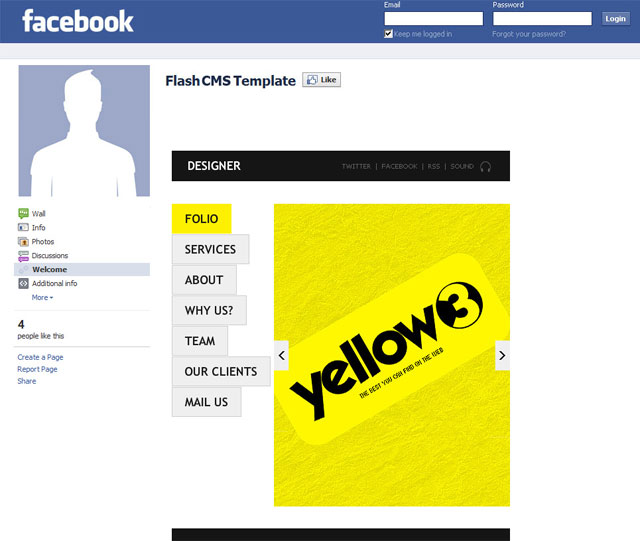 Facebook  Templates