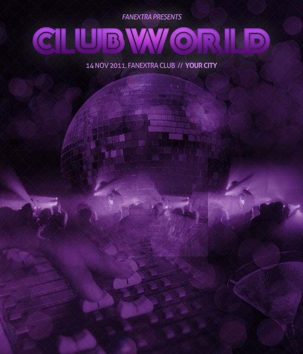 Design a Super Slick Club Poster 34