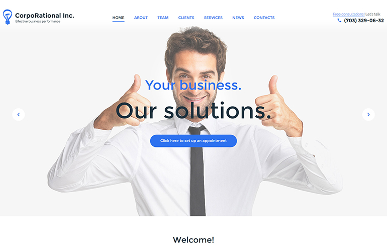 10 Fresh &amp;amp; Awesome Business Templates 3