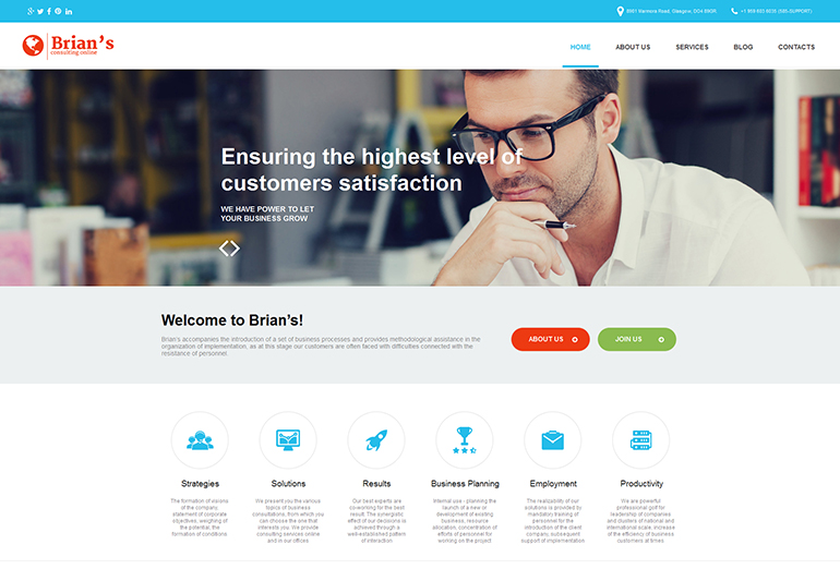 10 Fresh &amp;amp; Awesome Business Templates 4