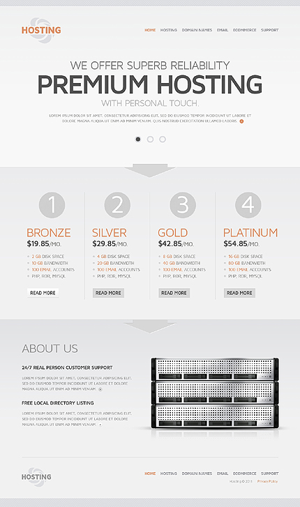 Premium CSS Templates