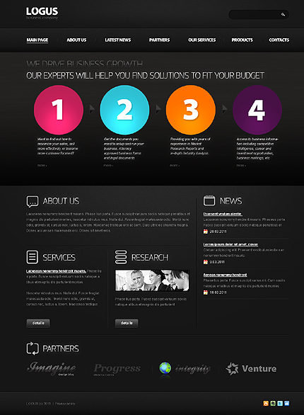 Premium CSS Templates