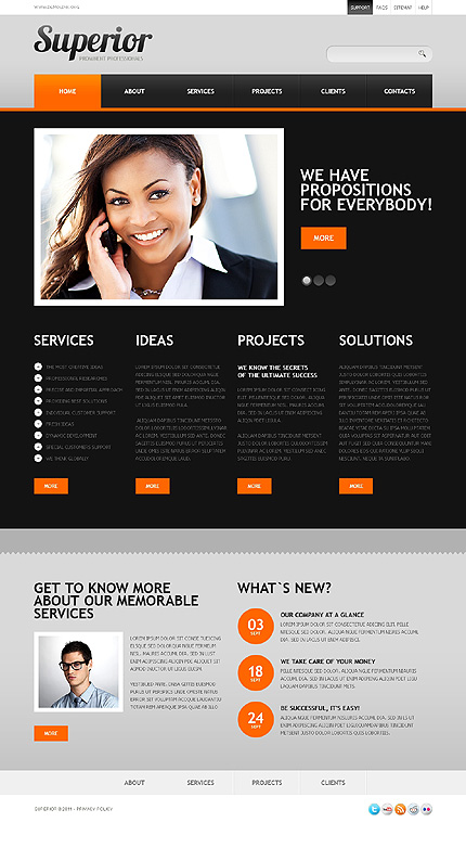 Premium CSS Templates
