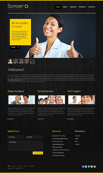 Premium CSS Templates