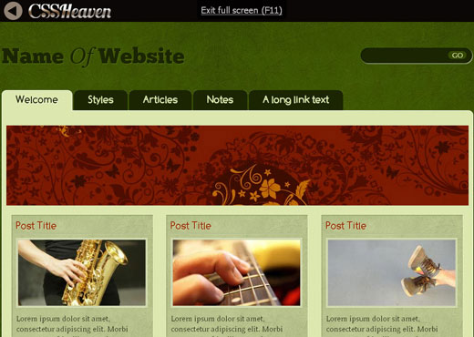 CSS Templates