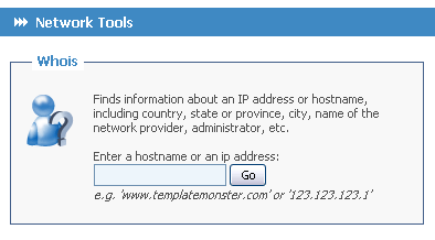 Example of whois service