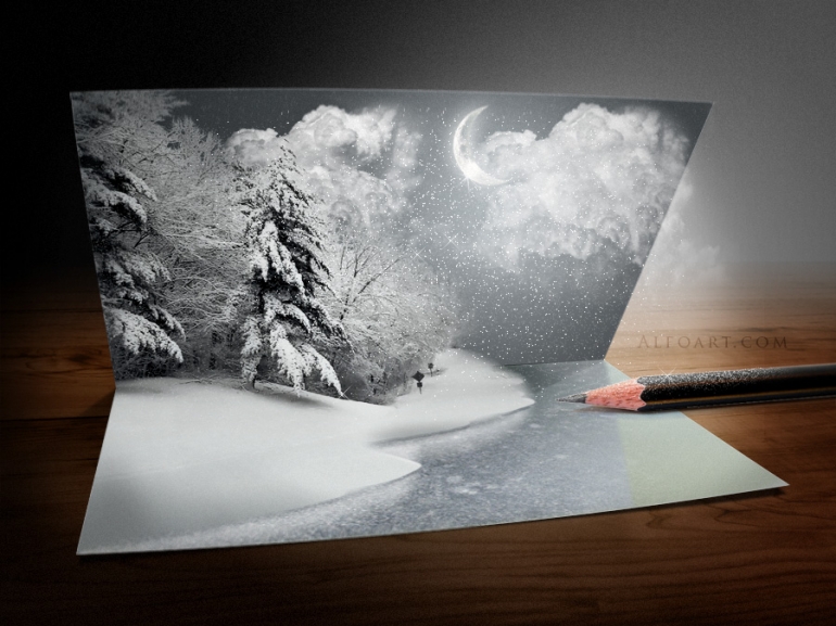 Round up of Cool Christmas Tutorials, Wallpapers and Calendars 7