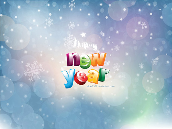 Showcase of 10+ Stunning New Year Desktop Wallpaper 8