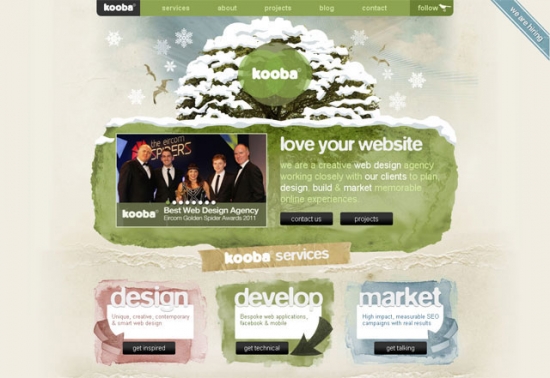 Web Design Trends 2012