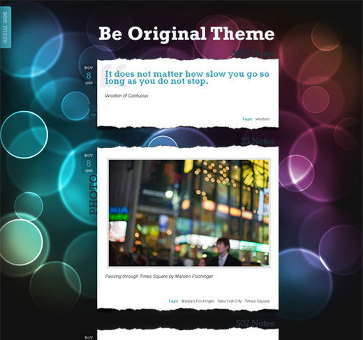 Tumblr themes
