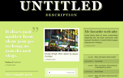 Tumblr themes