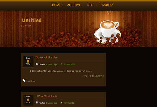 Tumblr themes