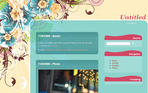 Tumblr themes