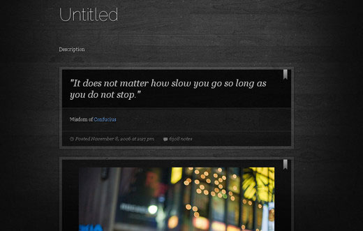 Tumblr themes