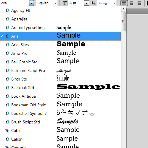 How to Use Type Tool in Photoshop  Part 1 7