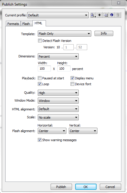How to make a panning website in Flash