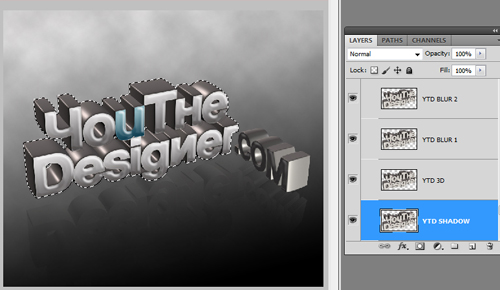 3D Typography Tutorial using Xara3D and Photoshop 30