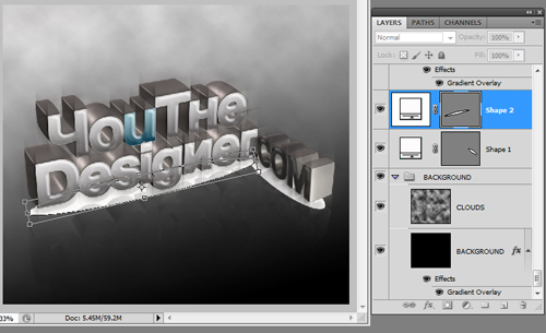 3D Typography Tutorial using Xara3D and Photoshop 38