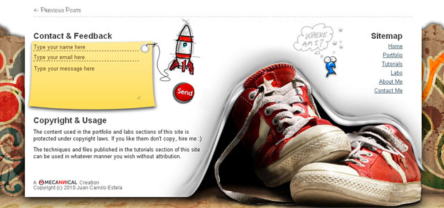 Footer Design