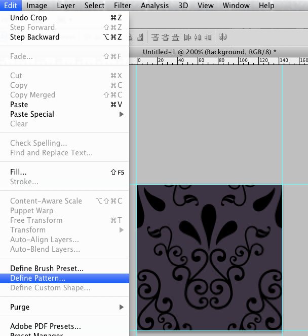 How to Make a Seamless Ornamental Pattern in Photoshop 32