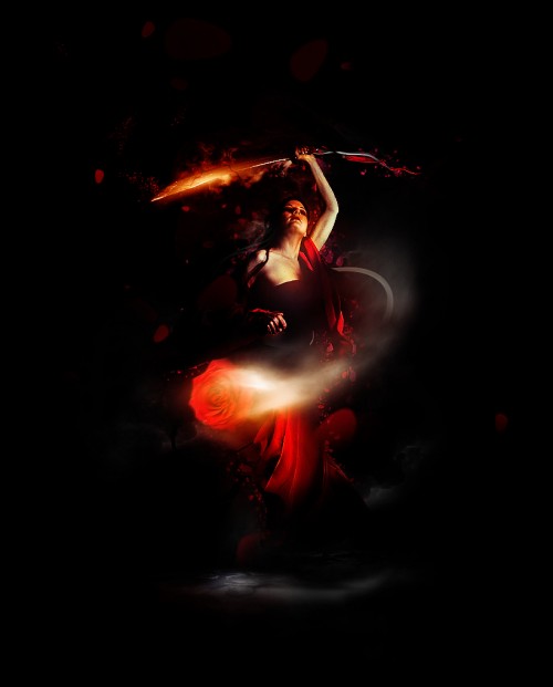 Magical Photo Manipulation with Flowery Effect in Photoshop