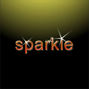 Sparkle in Adobe Fireworks