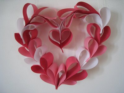 Valentine Paper Heart 