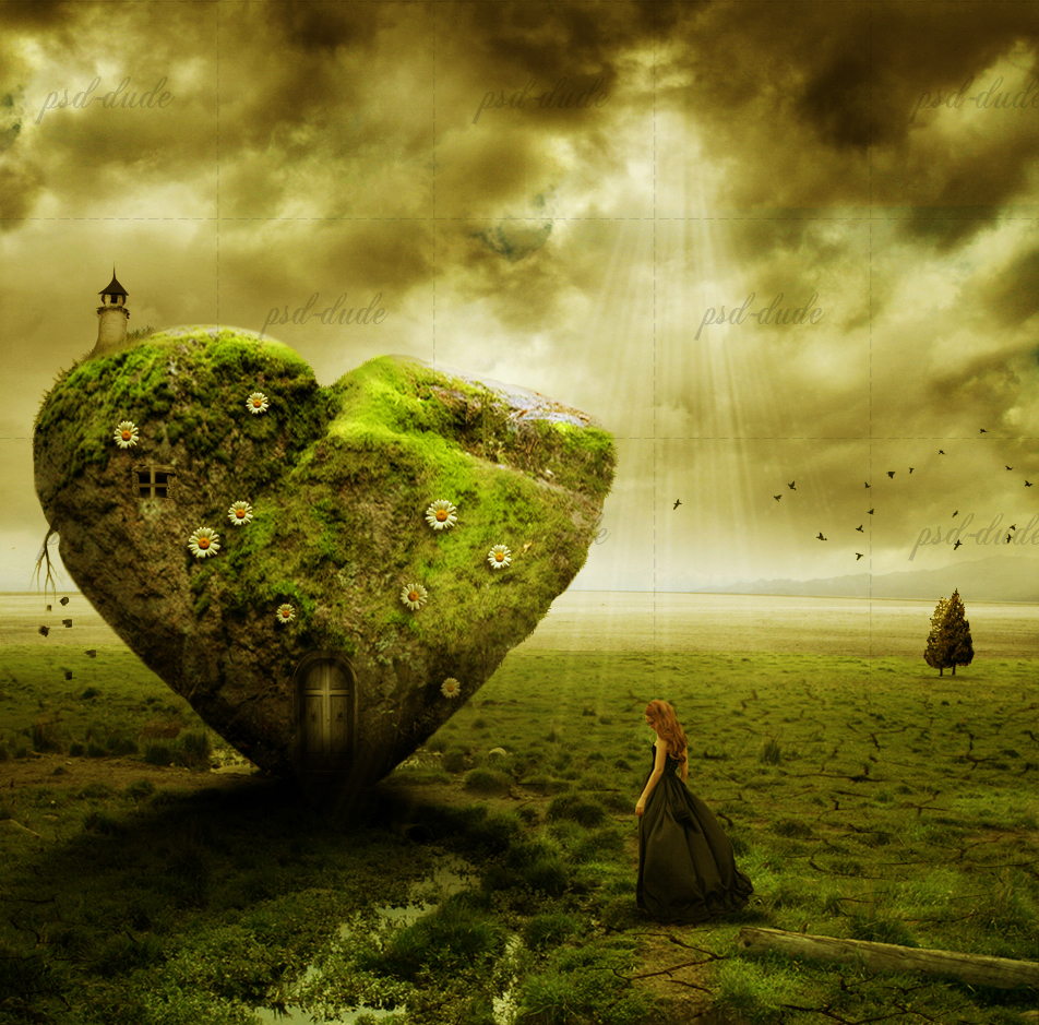 The Stone Heart Photo Manipulation Tutorial