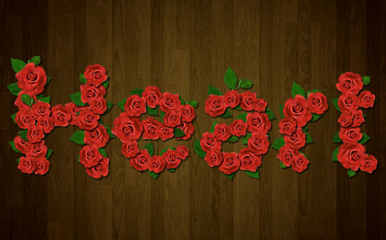 Velvet Roses Text Effect 1