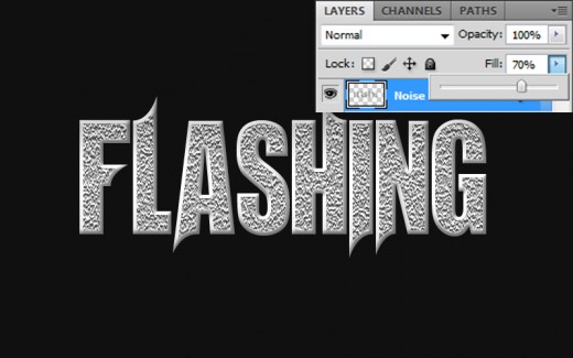 Design a Flashing Text Effect in Photoshop CS5 20