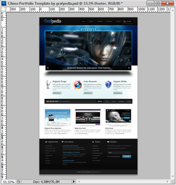 Clineo Portfolio Template