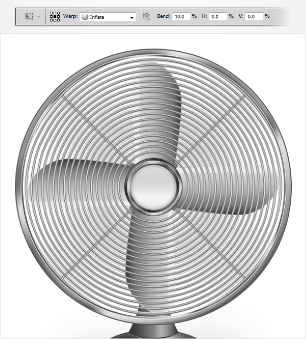 How to Create a Fan Illustration from Scratching Using Photoshop 82