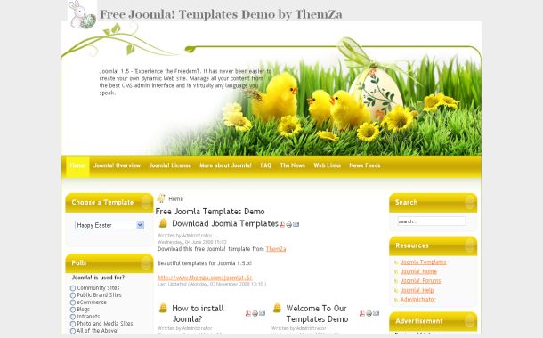 Huge Roundup of Easter 2012 Resources: Tutorials, Templates, Icons, Brushes, etc. 15