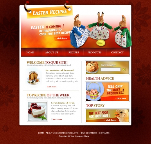 Huge Roundup of Easter 2012 Resources: Tutorials, Templates, Icons, Brushes, etc. 17