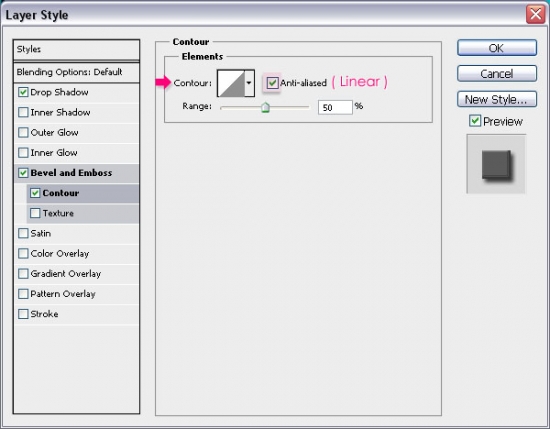 Simple Abstract Text Effect step 3
