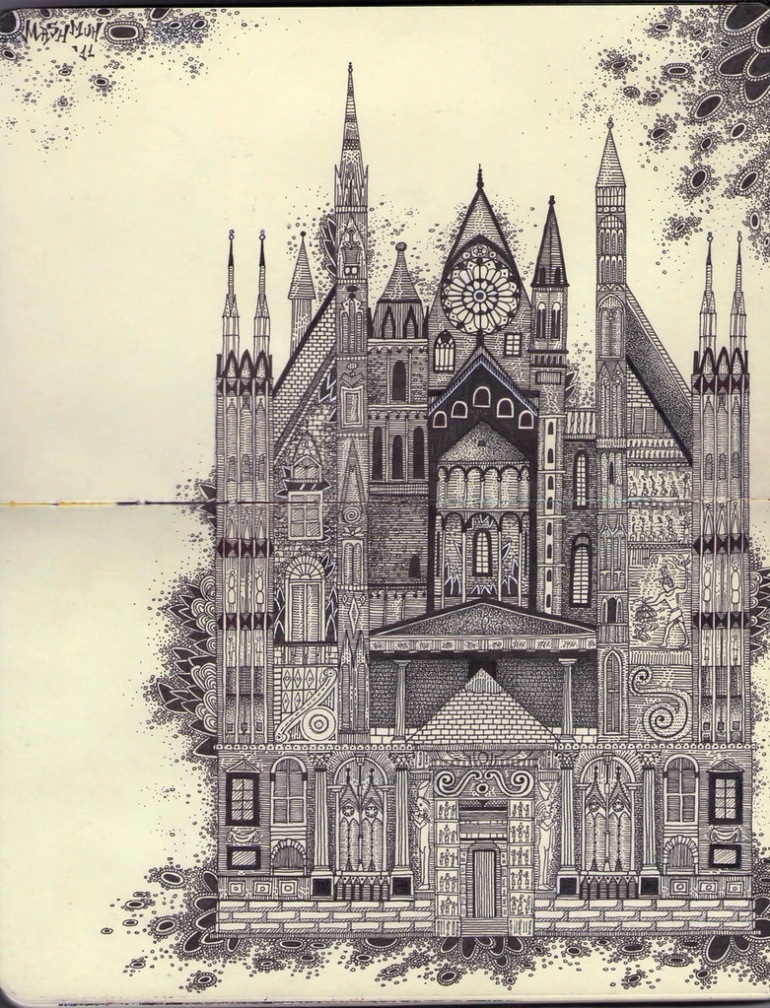 65+ Stunning Examples of Moleskine Art  You won't be Able to Ignore 29