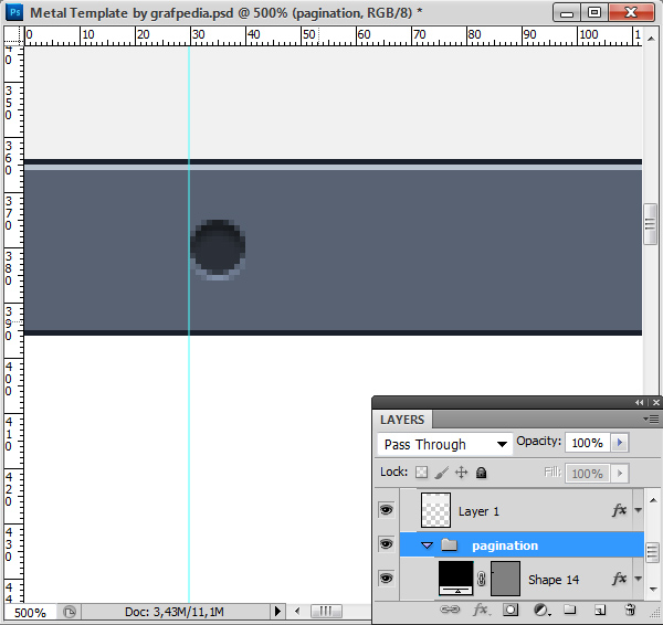 How to design the Metal Template using Photoshop CS5 26