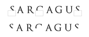 Text Cut Effect